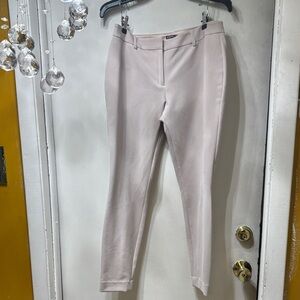 Express Slim Ankle Pants in Light Blush